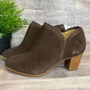 Jack Rodgers “Marianne” Brown Suede Booties - Size: 7